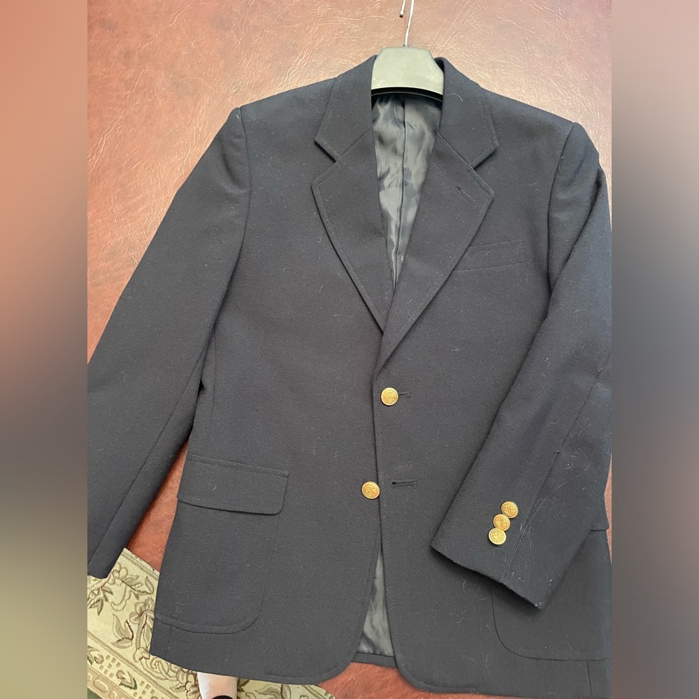Boys Nordstrom’s Navy Blazer Size 12R